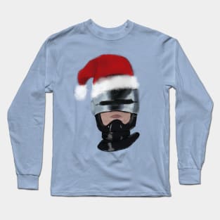 Festive Patrolman: Symbol of Christmas Hope Long Sleeve T-Shirt